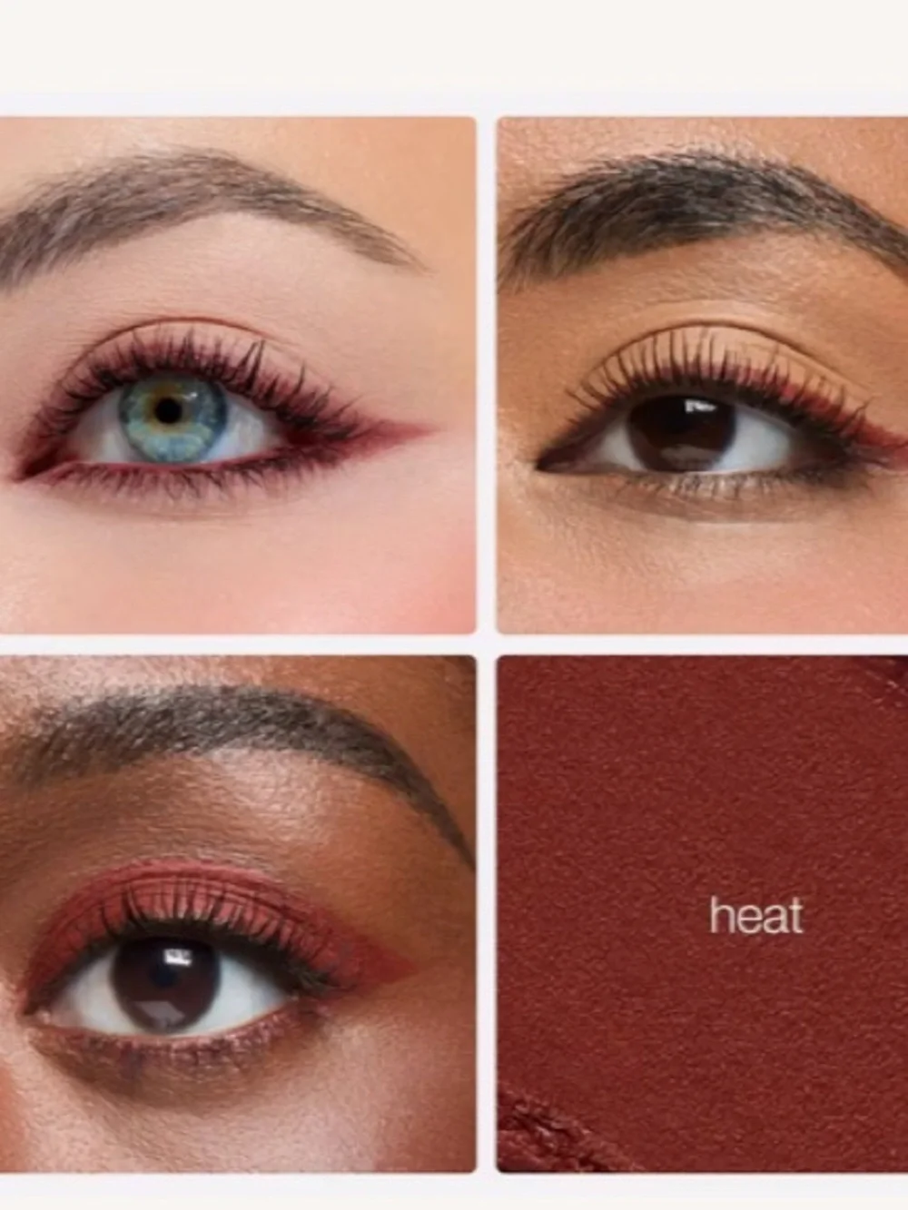 TARTE SmolderEyes Shadow Eye Liner w/Sharpener Heat (Matte Redwood) NIB